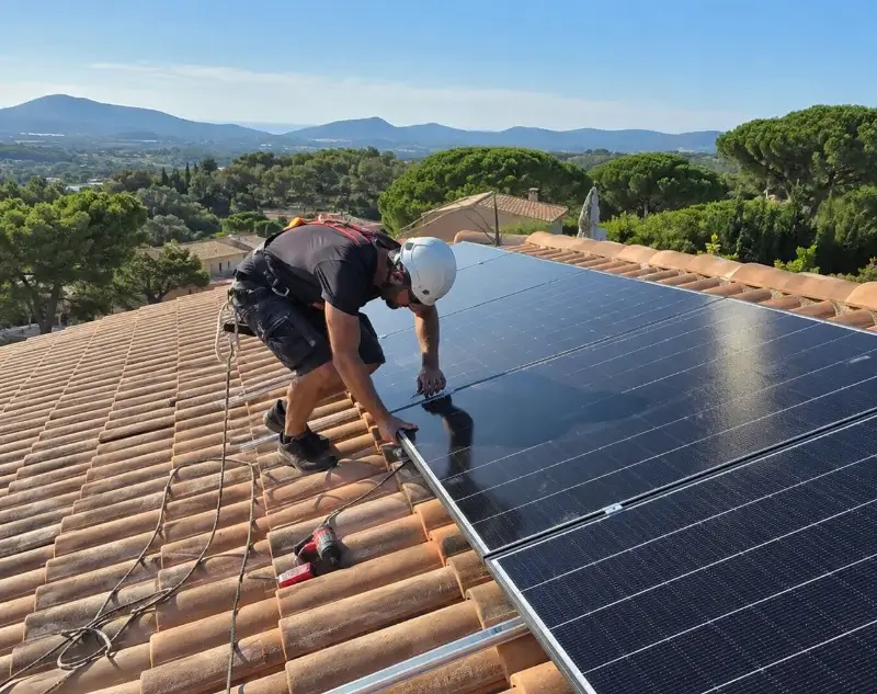 Installateur panneaux solaires Trigance — pose photovoltaïque sur toiture