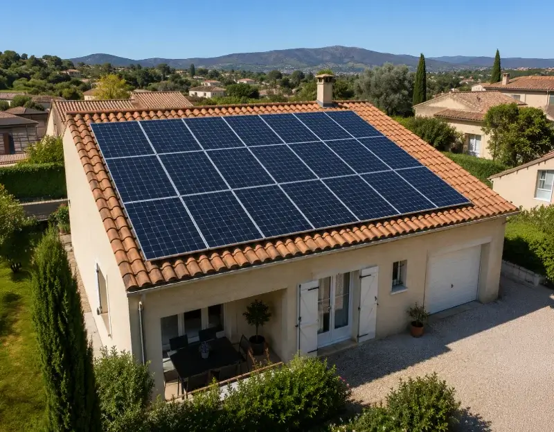 Prime à l'autoconsommation panneaux solaires Trigance — aide financière de l'État